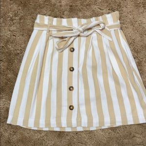 New Hollister paper bag skirt